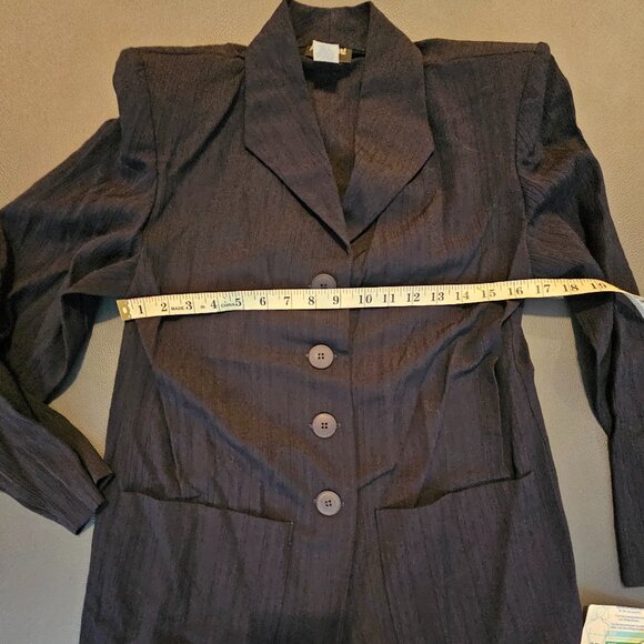 AB Sport Black Blouse - Picture 1 of 6